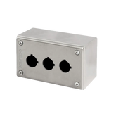 Elfin Push-button enclosure, 3 hole Ø 22, 82x142x85mm - Rubicon Partner Portal